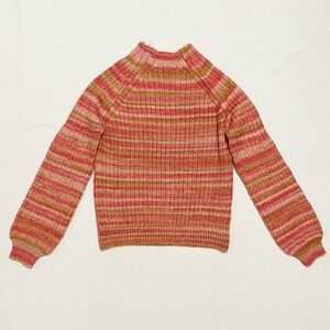 Anthropologie t.la Drea Space Dyed Mockneck Sweater